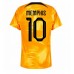 Nederland Memphis Depay #10 Voetbalkleding Thuisshirt WK 2022 Korte Mouwen